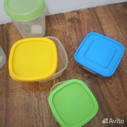 Одноразовые пластиковые контейнеры