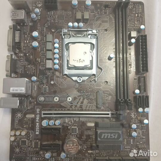 Комплект Процессор G4560 и Материнка MSI B250m Pro