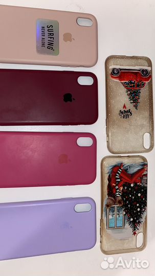 Чехлы на айфон xr одним лотом