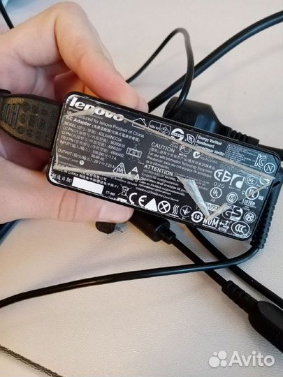 Оригинальная зарядка для ноута lenovo adlx45ncc3a