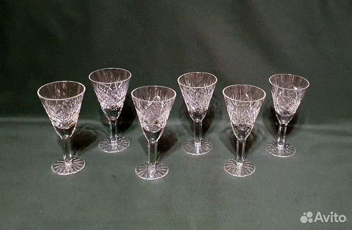 Рюмки хрустальные. 75 мл