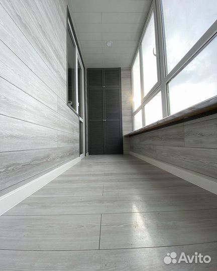 Отделка балконов и лоджий