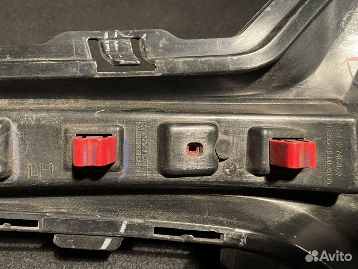 Накладка заднего бампера левая BMW 3 G20