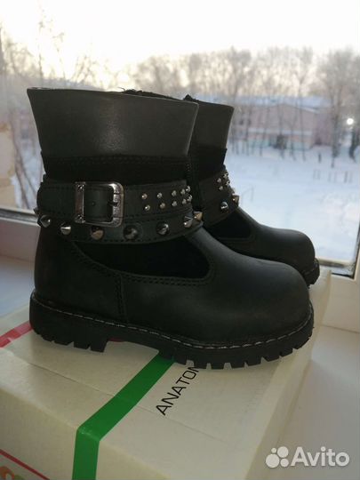 Ботинки для девочки осень весна 23