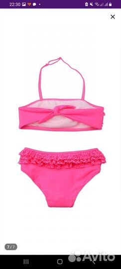 Купальник для девочки новый