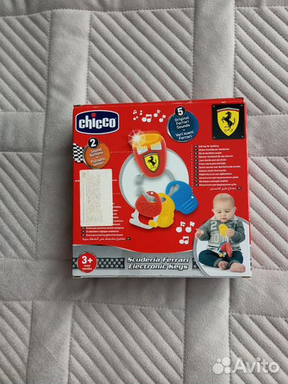 Игрушка Новая музык. ключи Ferrari 3+ мес Chicco