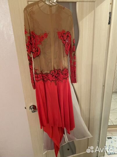 Гимнастическое (бальное) платье -купальник