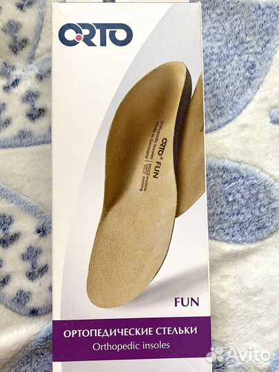 Ортопедические стельки orto fun
