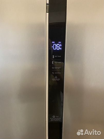 Холодильник бирюса sbs 587 серебристый