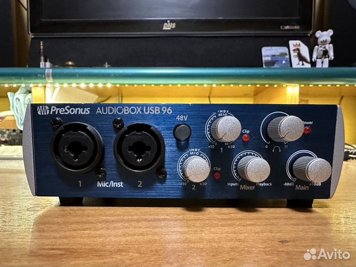 Внешняя звуковая карта PreSonus AudiBox usb96