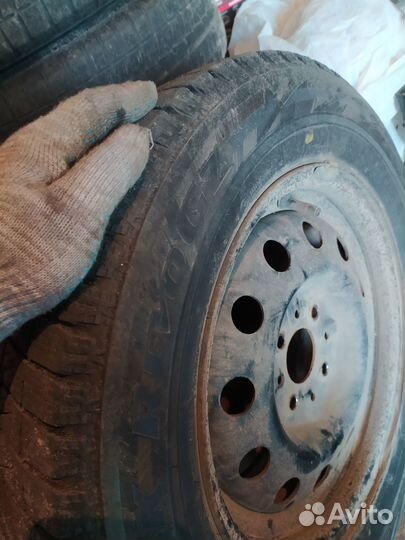 Зимняя резина r14 бу Комплект