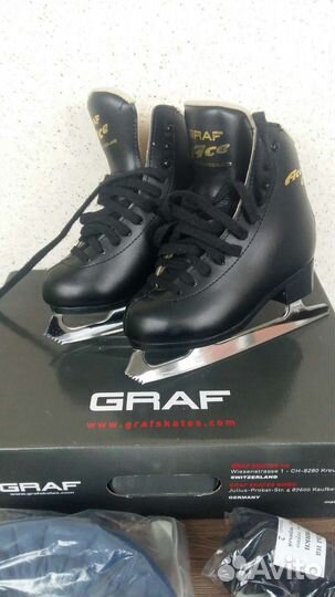 Коньки фигурные 29 размер Graf Ace