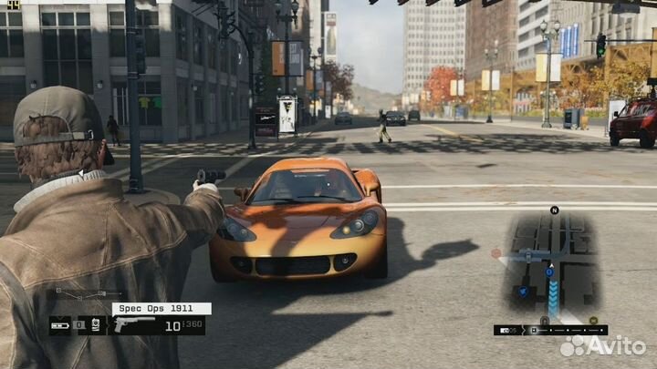 Watch dogs Xbox 360 лицензия, игра, диск