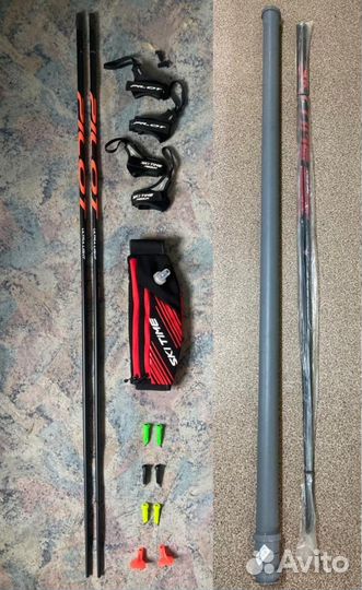 SKI time палки, трубки, ручки, лапки, наконечники