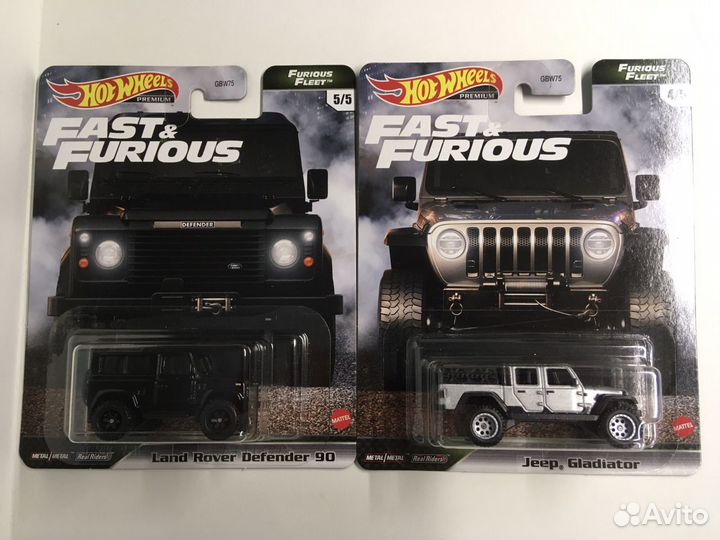 Hot wheels jeep Gladiator Land Rover Defender 90