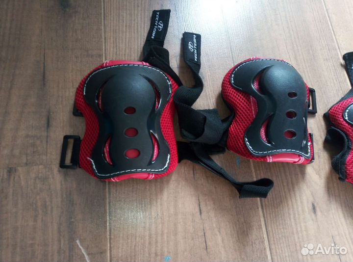 Набор защиты Tech Team Safety Line700 – красный