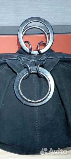 Сумка натуральная замша Италия