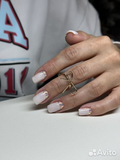 Коррекция наращивание ногтей