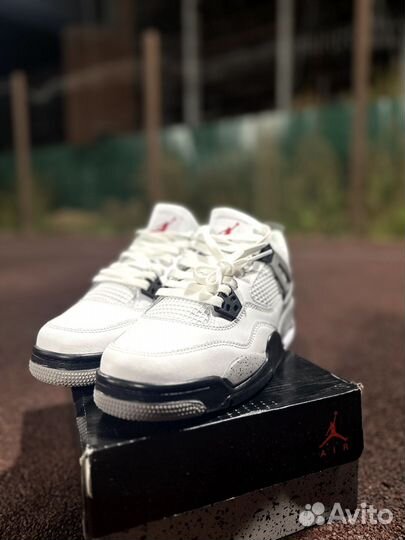 Кроссовки NikeAir Jordan 4 Retro OG 'White Cement