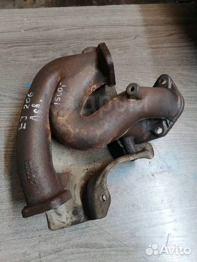 Коллектор выпускной левый