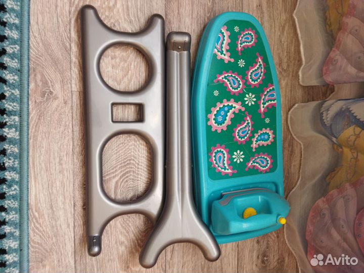 Детская гладильная доска с утюгом