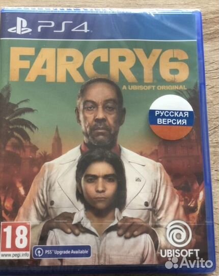 Far cry 6 ps4 диск