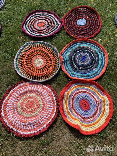 Коврик вязаный под старину, музей, деревня