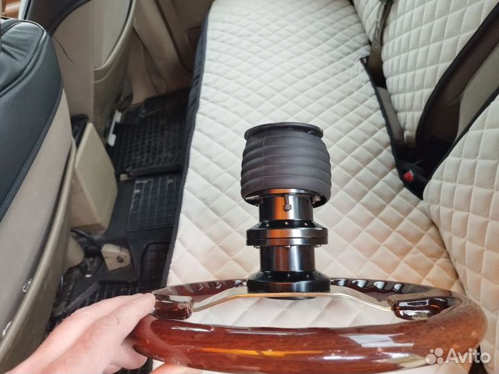 Спортивный деревянный руль