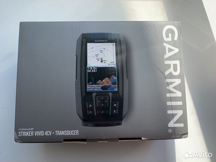 Эхолот garmin striker vivid 4cv новый