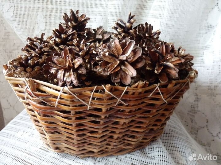 Шишки для рукоделия, декора и другого применения