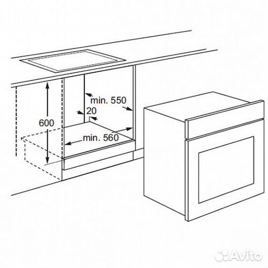Духовой шкаф zanussi zob 53811 pr