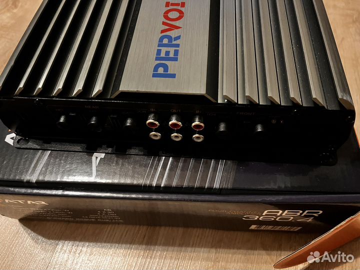 Автомобильный усилитель 4 канала