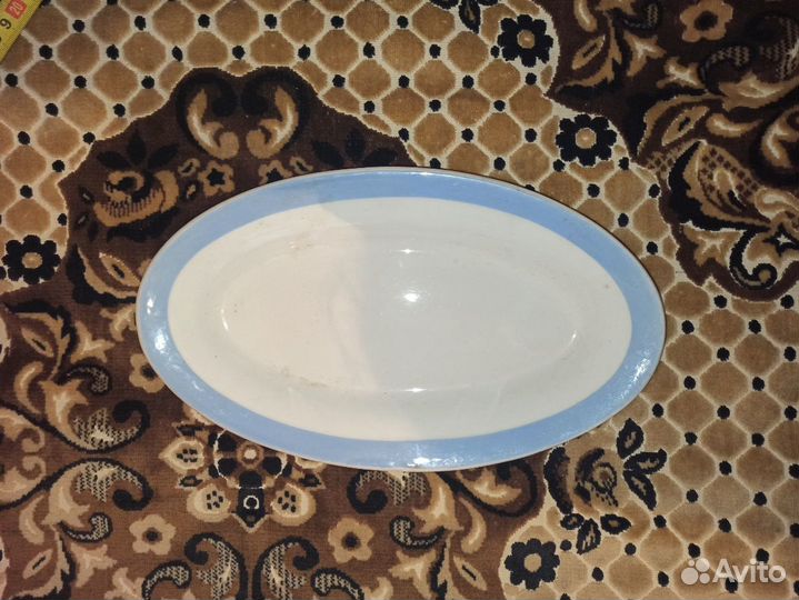 Блюдо большие. Селедочницы. Дулево. Зик