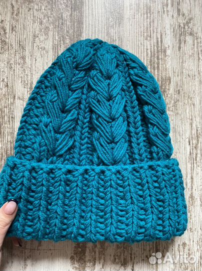 Шапка снуд и варежки