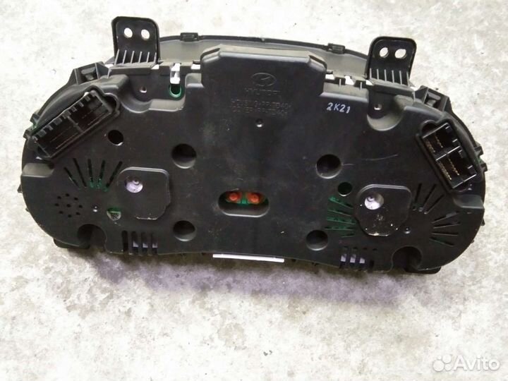 Щиток приборов Хендай Солярис МКПП