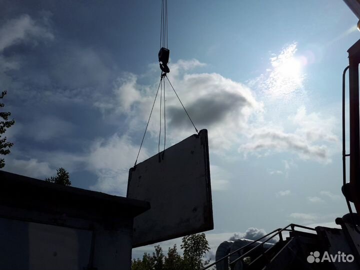 Перевозка гаражей, монтаж, демонтаж ж/б гаражей