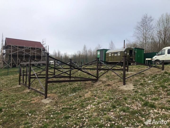 Фундамент из винтовых свай