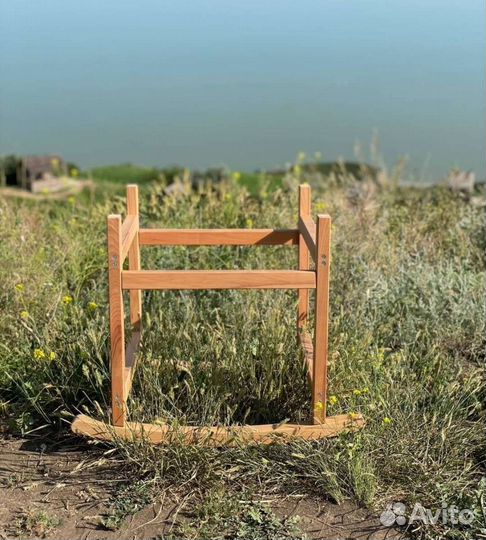 Люлька колыбель из натуральной ивовой лозы