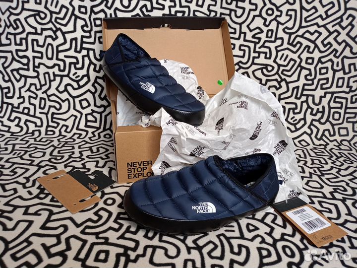 Дутики The North Face Mule / синие / Mammut