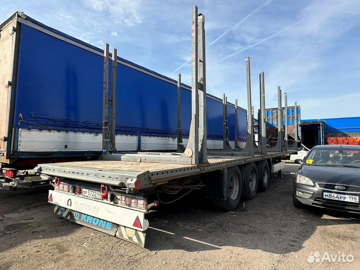 Полуприцеп бортовой Krone SD 27, 2007