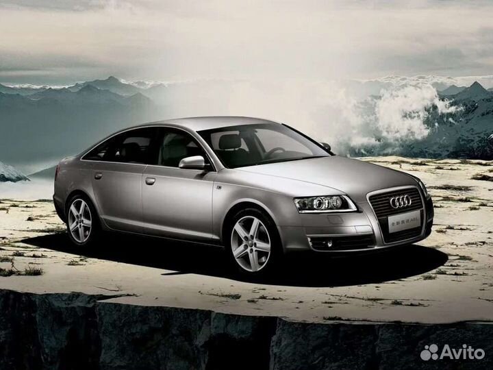 Стёкла фар Audi A6 C6 рестайлинг 2008 - 2011