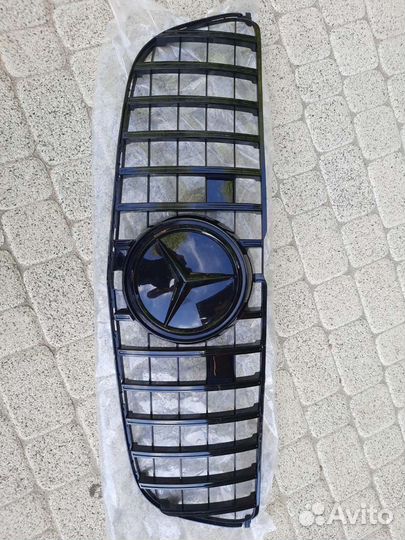 Решетка радиатора panamerica amg mercedes GL X166