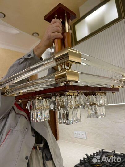 Люстра хрустальная