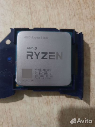 Процессор AMD ryzen 5 1600
