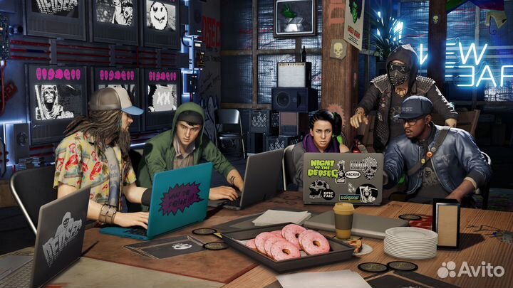 Диск Watch Dogs 2 PS4
