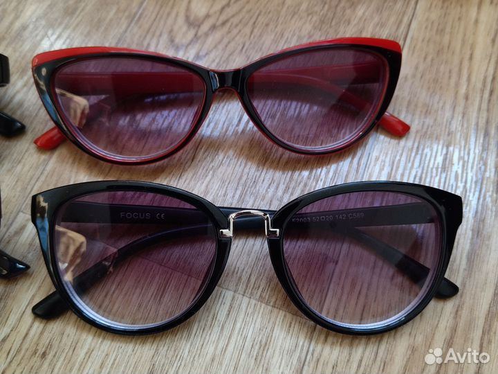 Очки солнцезащитные тонированные для зрения -3,50