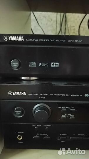 AV Yamaha RX-V540rds+DVD-S540