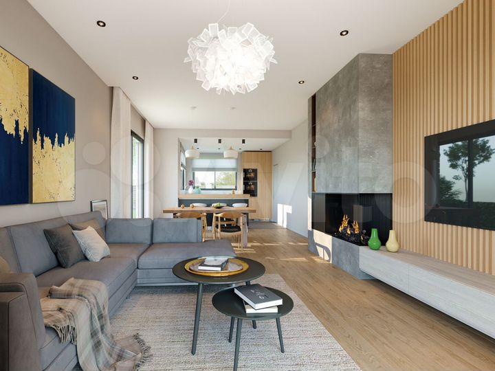 Коттедж 150,9 м² на участке 8 сот.