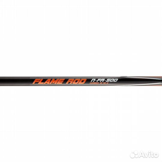 Удилище маховое nisus flame ROD carbon, 5m, 15-40g
