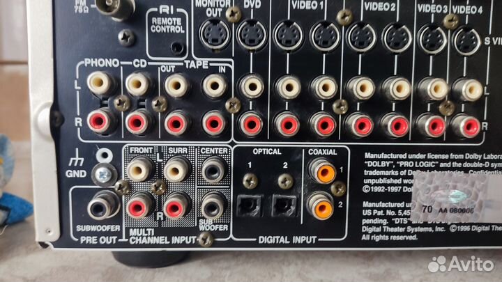 Ресивер Onkyo TX DS696